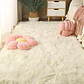 Alfombra Peluda Shaggy Crema 150x200 Clems - Miniatura 5