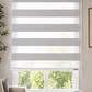 Cortina Roller Duo Zebra Color Gris - Miniatura 1