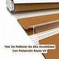 Cortina Roller Duo Zebra Color Madera - Miniatura 4