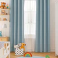 Cortina Blackout 100% Engomada Termica Tela Ligera 140x225 - Microfibra Premium - 2 Paños Negro - Miniatura 20