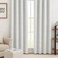 Cortina Blackout 100% Engomada Termica Tela Ligera 140x225 - Microfibra Premium - 2 Paños Negro - Miniatura 29