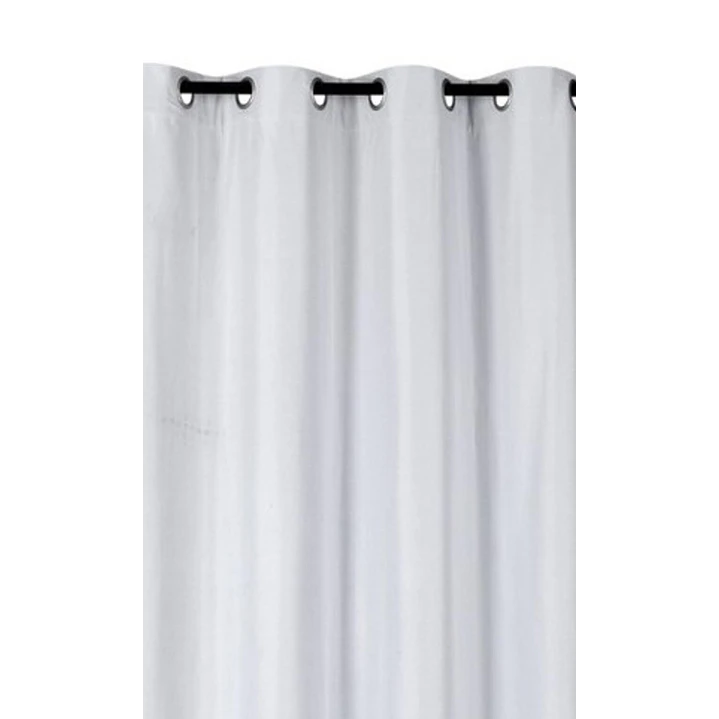 Cortina Blackout 100% Engomada Termica Tela Ligera 140x225 - Microfibra Premium - 2 Paños Negro 33