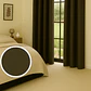 Cortina Blackout 100% Engomada Termica Tela Ligera 140x225 - Microfibra Premium - 2 Paños Negro - Miniatura 39