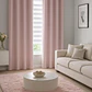 Cortina Blackout 100% Engomada Termica Tela Ligera 140x225 - Microfibra Premium - 2 Paños Negro - Miniatura 85