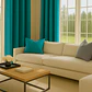 Cortina Blackout 100% Engomada Termica Tela Ligera 140x225 - Microfibra Premium - 2 Paños Negro - Miniatura 92