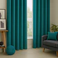 Cortina Blackout 100% Engomada Termica Tela Ligera 140x225 - Microfibra Premium - 2 Paños Negro - Miniatura 94