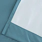 Cortina Blackout 100% Engomada Termica Tela Ligera 140x225 - Microfibra Premium - 2 Paños Negro - Miniatura 97