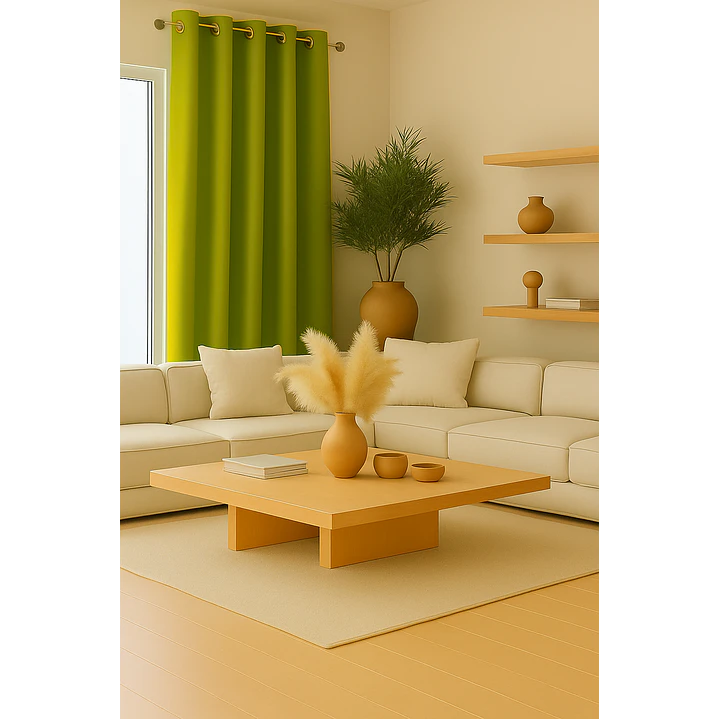 Cortina Blackout 100% Engomada Termica Tela Ligera 140x225 - Microfibra Premium - 2 Paños Negro 100