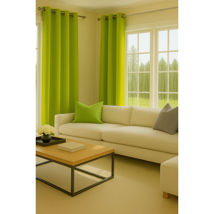 Cortina Blackout 100% Engomada Termica Tela Ligera 140x225 - Microfibra Premium - 2 Paños Negro 102