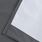 Cortina Blackout 100% Engomada Termica Tela Ligera 140x225 - Microfibra Premium - 2 Paños Negro - Miniatura 115