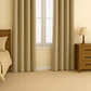 Cortina Blackout 100% Engomada Termica Tela Ligera 140x225 - Microfibra Premium - 2 Paños Negro - Miniatura 126