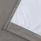 Cortina Blackout 100% Engomada Termica Tela Ligera 140x225 - Microfibra Premium - 2 Paños Negro - Miniatura 133