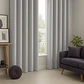 Cortina Blackout 100% Engomada Termica Tela Ligera 140x225 - Microfibra Premium - 2 Paños Negro - Miniatura 139
