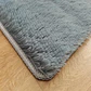 Alfombra Peluda Shaggy Gris 200x220 - Miniatura 6