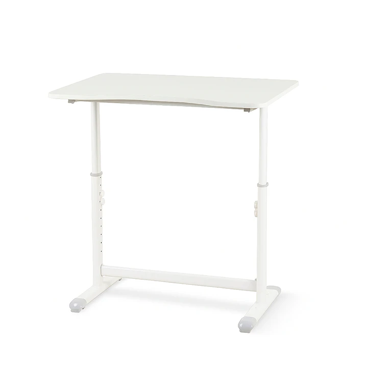 Escritorio Funcional Altura Ajustable 80x60x63-86cm Blanco 3