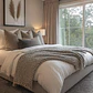 Alfombra Bajada De Cama Timmy Peluda Color Gris 55x145 - Miniatura 6