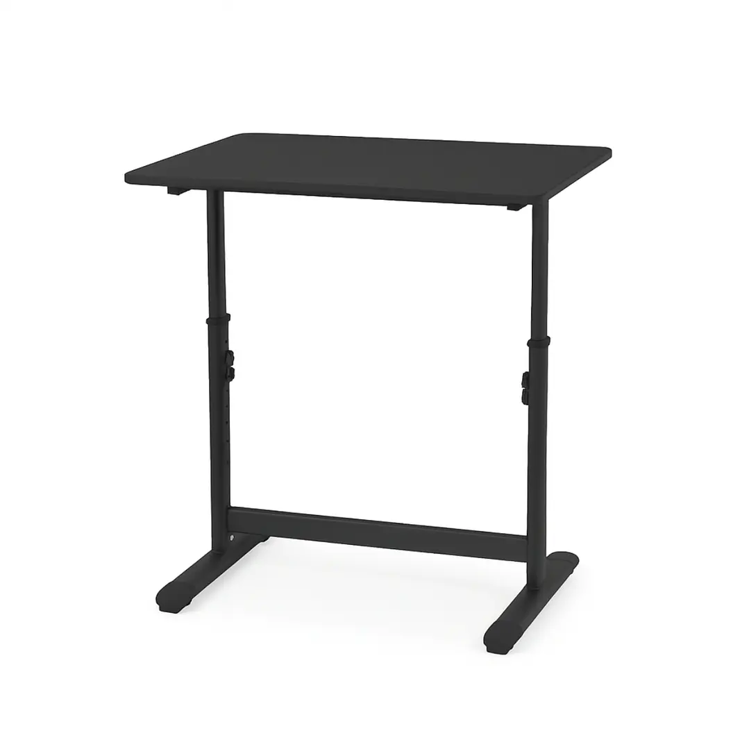 Escritorio Funcional Altura Ajustable 80x60x63-86cm Negro 4