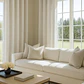 Cortina Blackout Tela Tipo Lino Gruesa 140x220 – 1 Paño Blanco - Miniatura 5