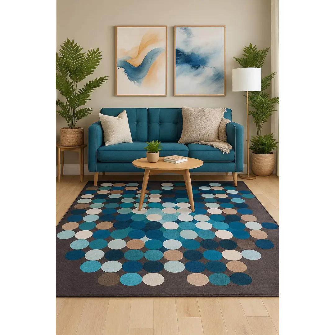 Alfombra Diseño Berlin Para Living 200x220 Clems 1