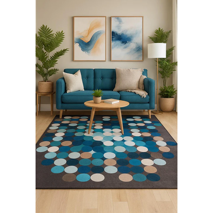 Alfombra Diseño Berlin Para Living 200x220 Clems 1