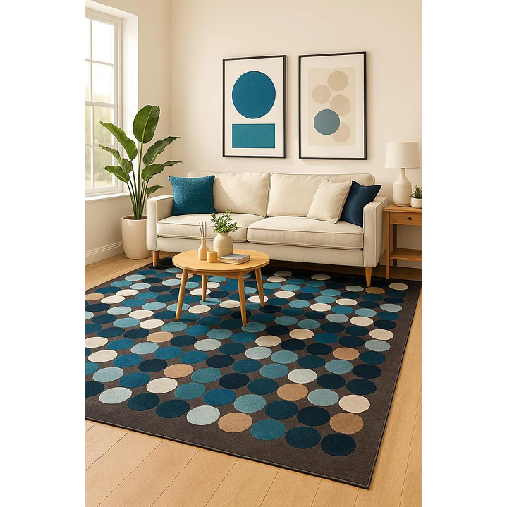 Alfombra Diseño Berlin Para Living 200x220 Clems 2