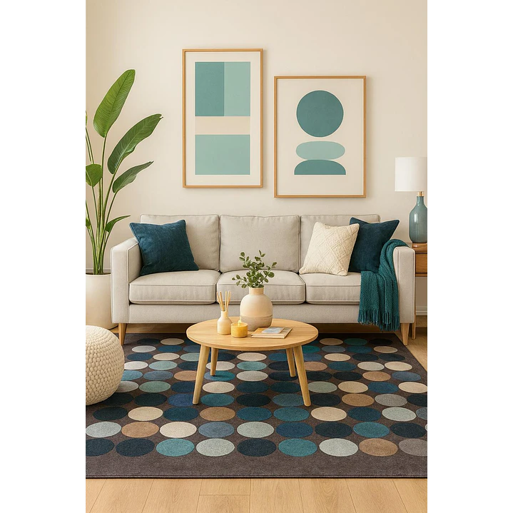 Alfombra Diseño Berlin Para Living 200x220 Clems 6