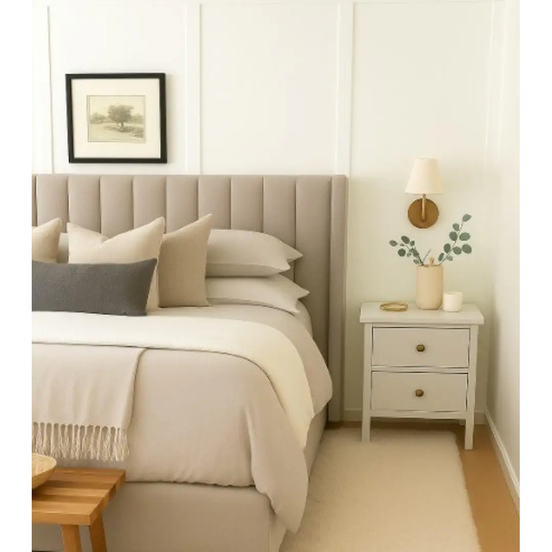 Alfombra Bajada De Cama Timmy Extra Suave Color Taupe 55x145 2