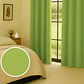 Cortina Blackout 100% Engomada Termica Tela Ligera 140x225 - Microfibra Premium - 1 Paño Verde - Miniatura 3