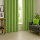 Cortina Blackout 100% Engomada Termica Tela Ligera 140x225 - Microfibra Premium - 1 Paño Verde - Miniatura 5
