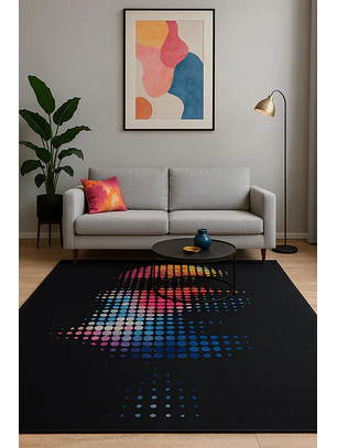 Alfombra Diseño Paris Para Living 200x220 Clems