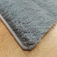 Alfombra Peluda Shaggy Gris 200x220 - Miniatura 6