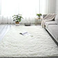 Alfombra Peluda Shaggy Crema 150x200 Clems - Miniatura 2
