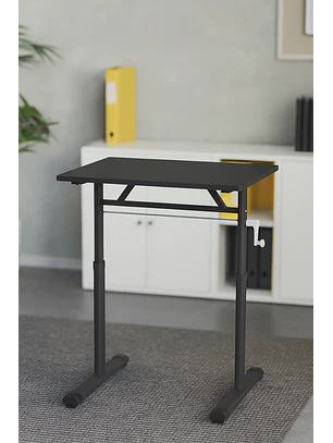 Escritorio Funcional Altura Ajustable 100x60x63-86cm Negro