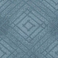 Cortina Blackout Tela Diseño 135x225 – 1 Paño Geometrica Turquesa - Miniatura 7