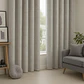 Cortina Blackout Tela Diseño 135x225 – 1 Paño Geometrica Blanco - Miniatura 3