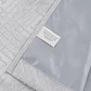 Cortina Blackout Tela Diseño 135x225 – 1 Paño Geometrica Blanco - Miniatura 6