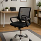 Silla De Oficina para Escritorio Negra - Miniatura 1