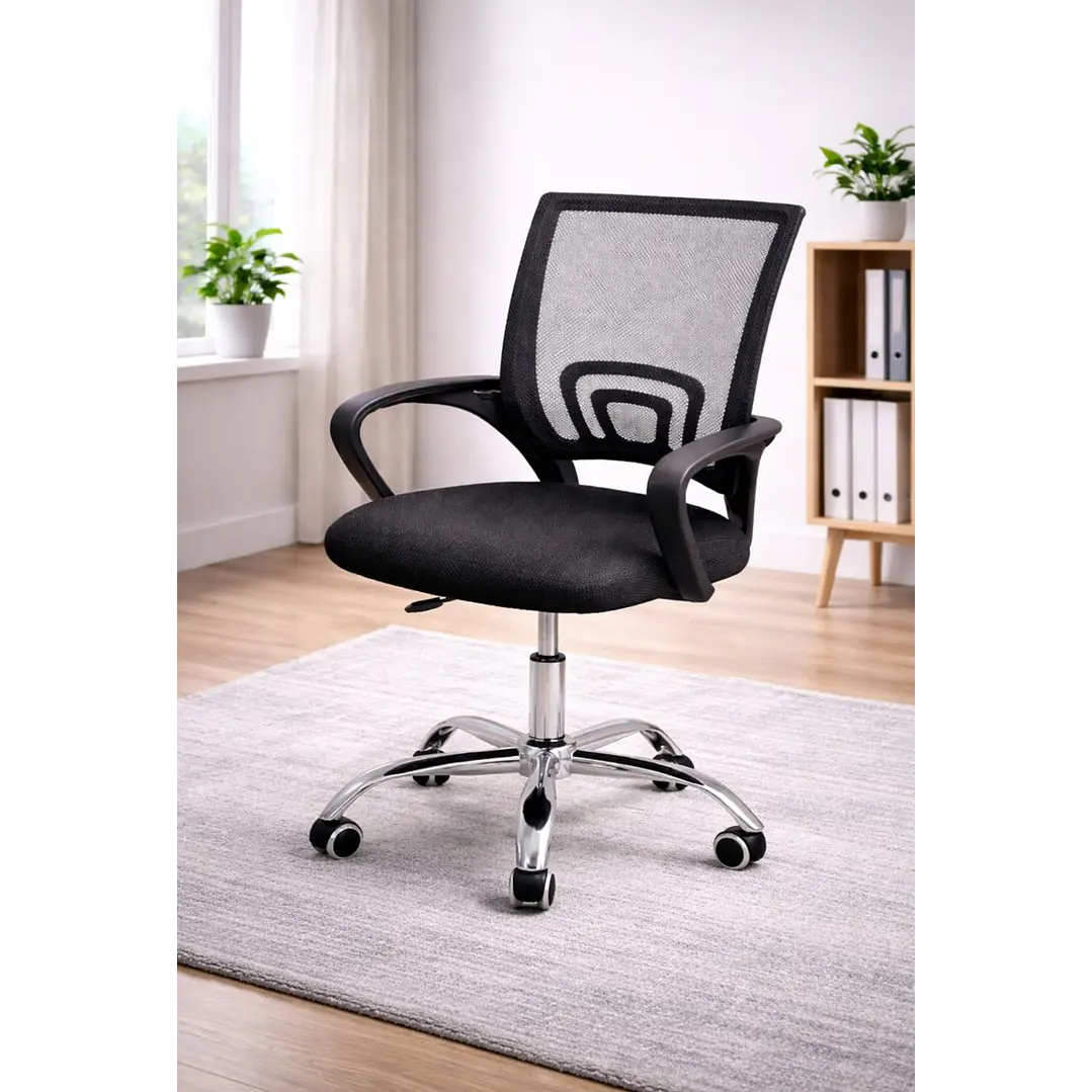 Silla De Oficina para Escritorio Negra 2