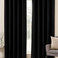 Cortina Blackout 100% Engomada Termica Tela Ligera 140x225 - Microfibra Premium - 2 Paños Negro - Miniatura 63