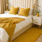 Alfombra Timmy Extra-peluda Lisa Amarillo Gold 55x145 - Miniatura 1