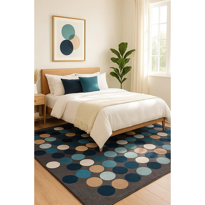 Alfombra Diseño Berlin Para Living 200x220 Clems 4
