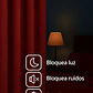 Cortina Blackout 100% Engomada Termica Tela Ligera 140x225 - Microfibra Premium - 1 Paño Rojo - Miniatura 6