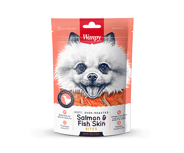 Snack Salmon & Fish Skin Wanpy (Salmon)