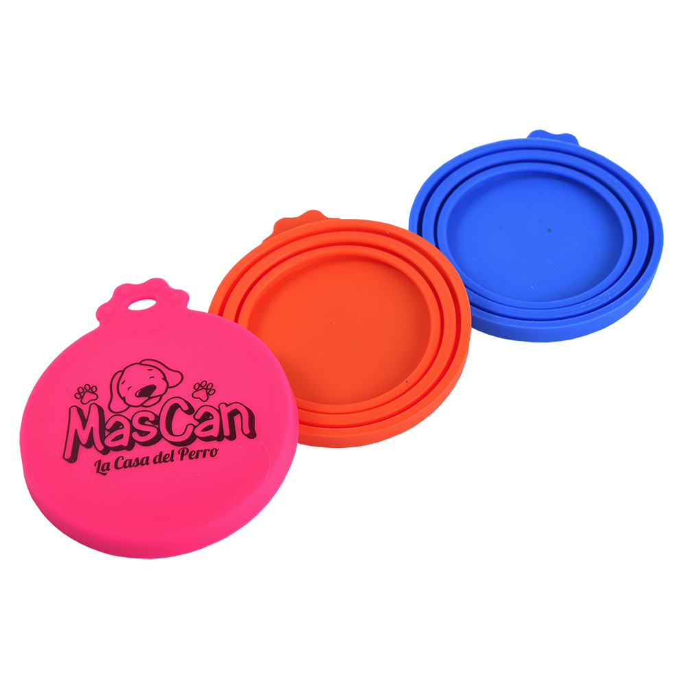 Tapas de silicona para latas de comida