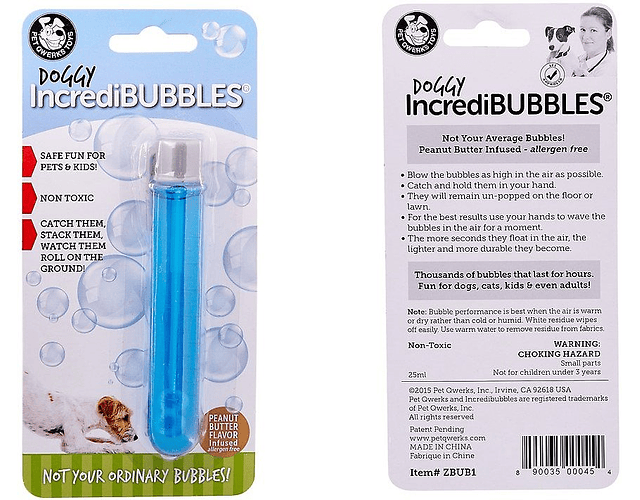 Burbujas para perros