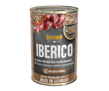 Paté Belcando Cerdo Ibérico, garbanzos y arándanos 400gr