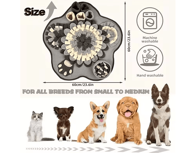 Alfombra Olfativa Bicolor