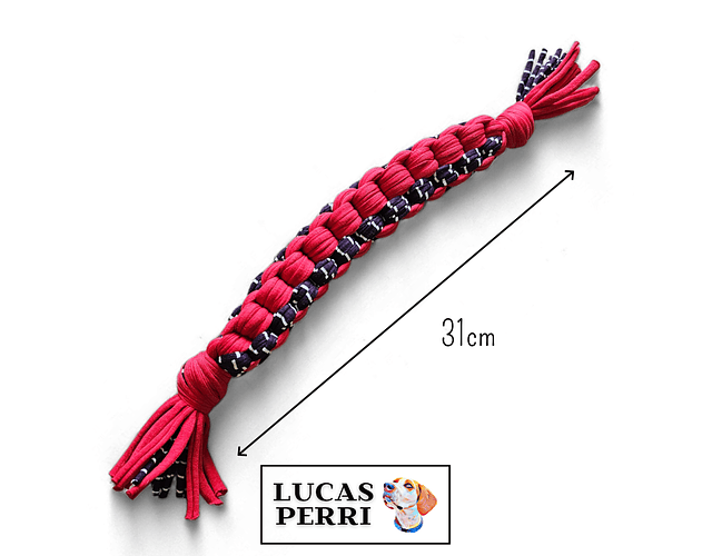 Mordedor rellenable elasticado (colores variados)