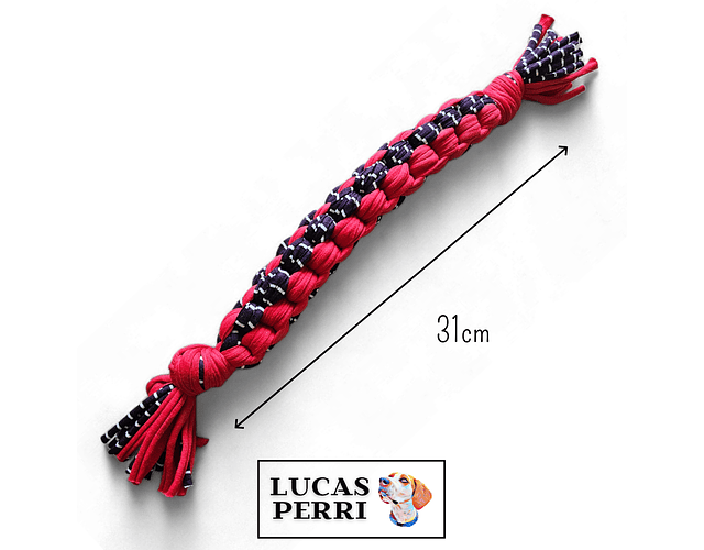 Mordedor rellenable elasticado (colores variados)