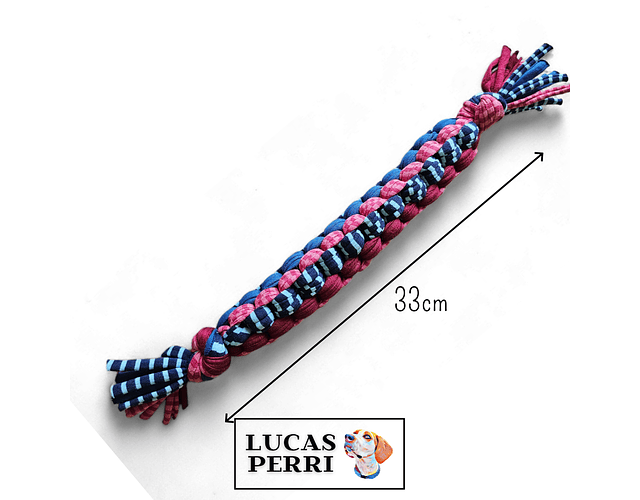 Mordedor rellenable elasticado (colores variados)